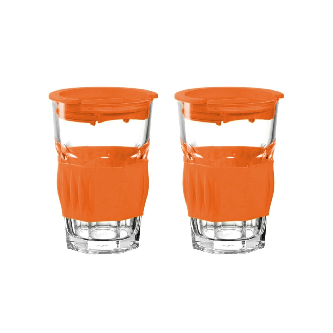 Montana 2er-Set Orange Becher To Go 3 Montana 2er-Set Orange Becher To Go