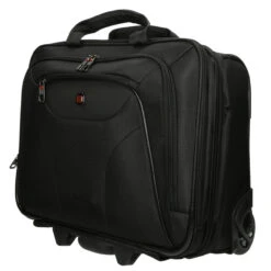 Businesstasche Schwarz Laptop-Trolley 33
