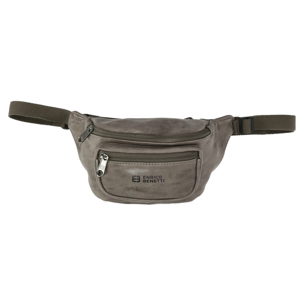 Taupe Gürteltasche Kunstleder 3 Taupe Gürteltasche Kunstleder