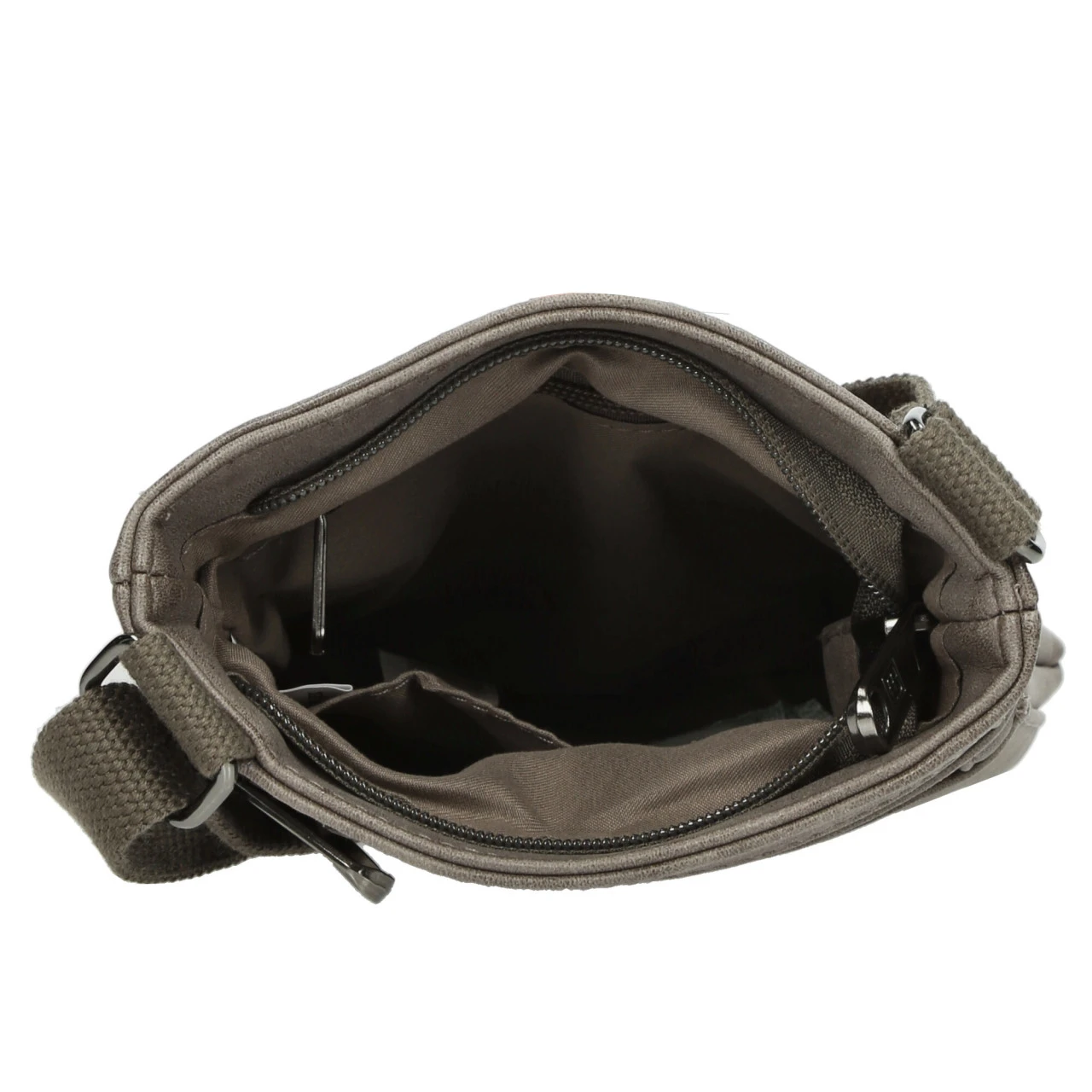 Taupe Schultertasche Herren 6 Taupe Schultertasche Herren – Bild 4