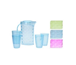 Neuetischkultur Farblich Sortiert Kanne M. Trinkbecher 5-tlg.