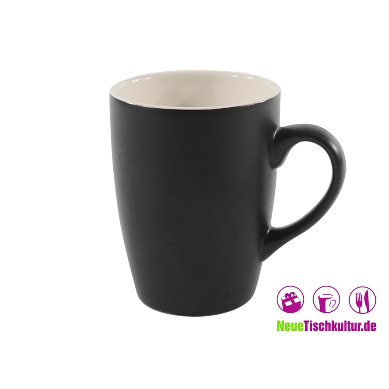Neuetischkultur Black Matt Tasse 4 Neuetischkultur Black Matt Tasse – Bild 2