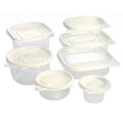 Neuetischkultur Kunststoff Vorratsdosen-Set, 27 Teile