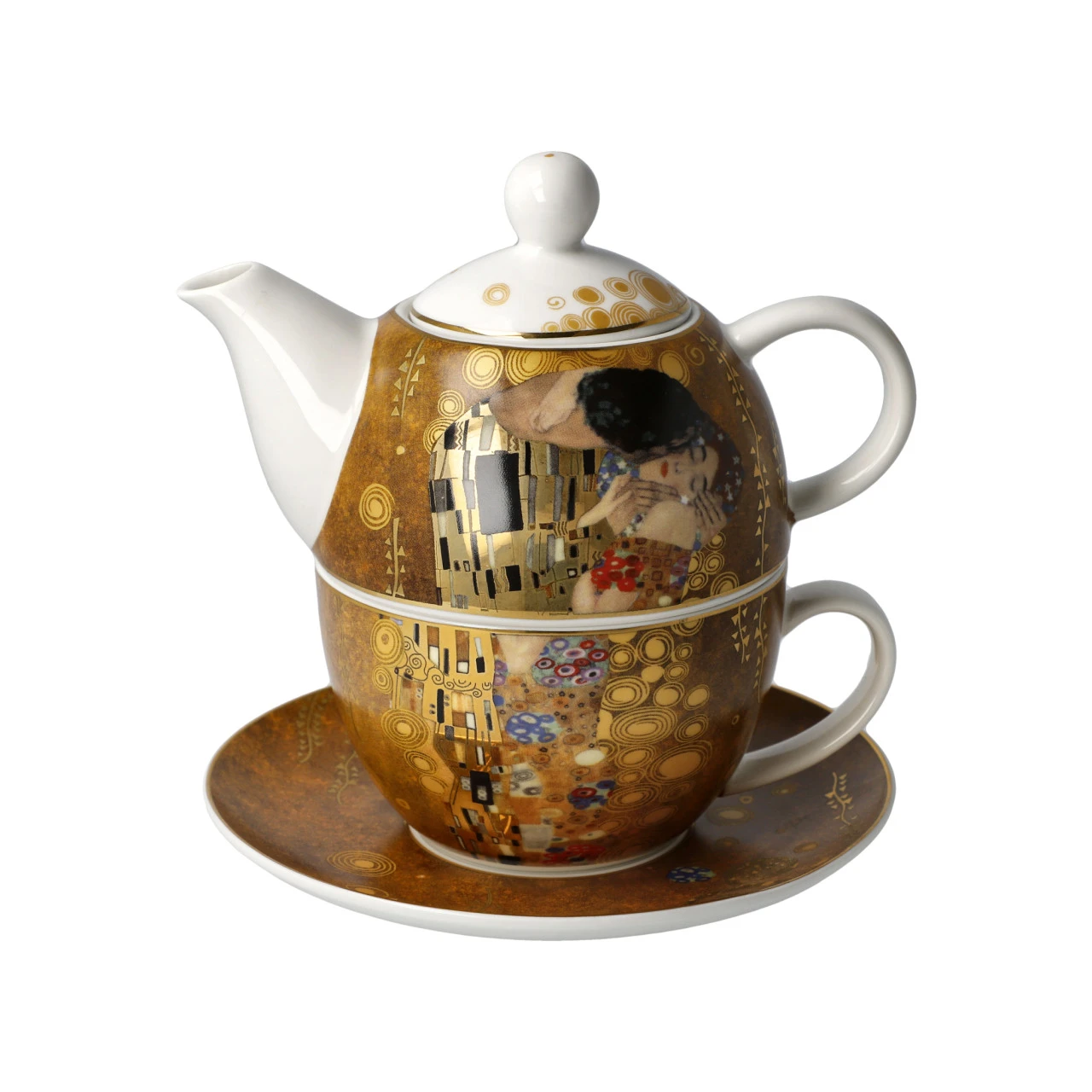 Goebel Gustav Klimt Tea For One - Der Kuss 3 Goebel Gustav Klimt Tea For One - Der Kuss