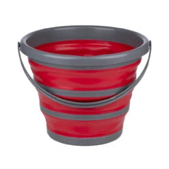 HTI-Living Rot-Grau Eimer Faltbar