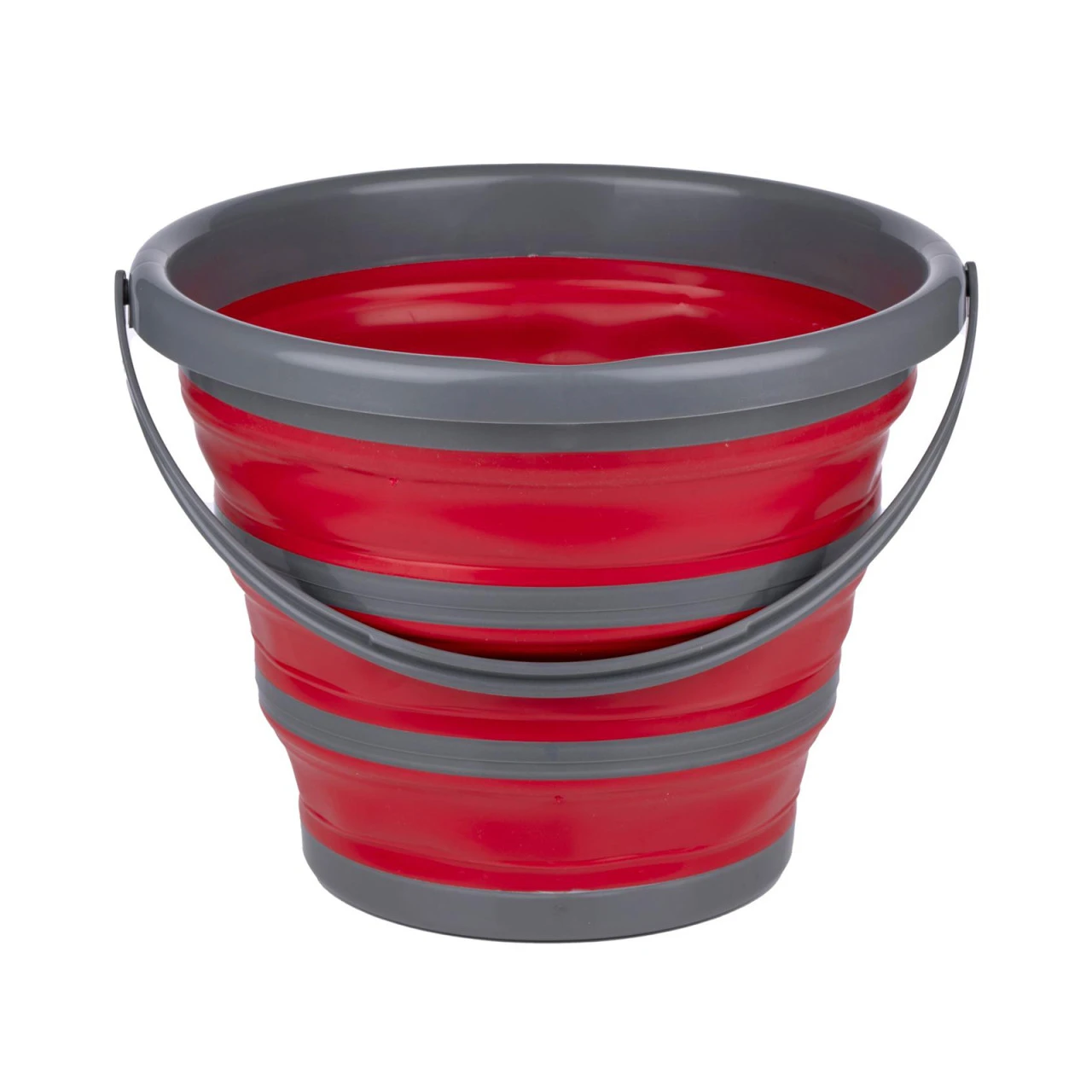 HTI-Living Rot-Grau Eimer Faltbar 3 HTI-Living Rot-Grau Eimer Faltbar