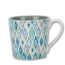 Jameson Tailor Retro Collection Becher Rauten Türkis