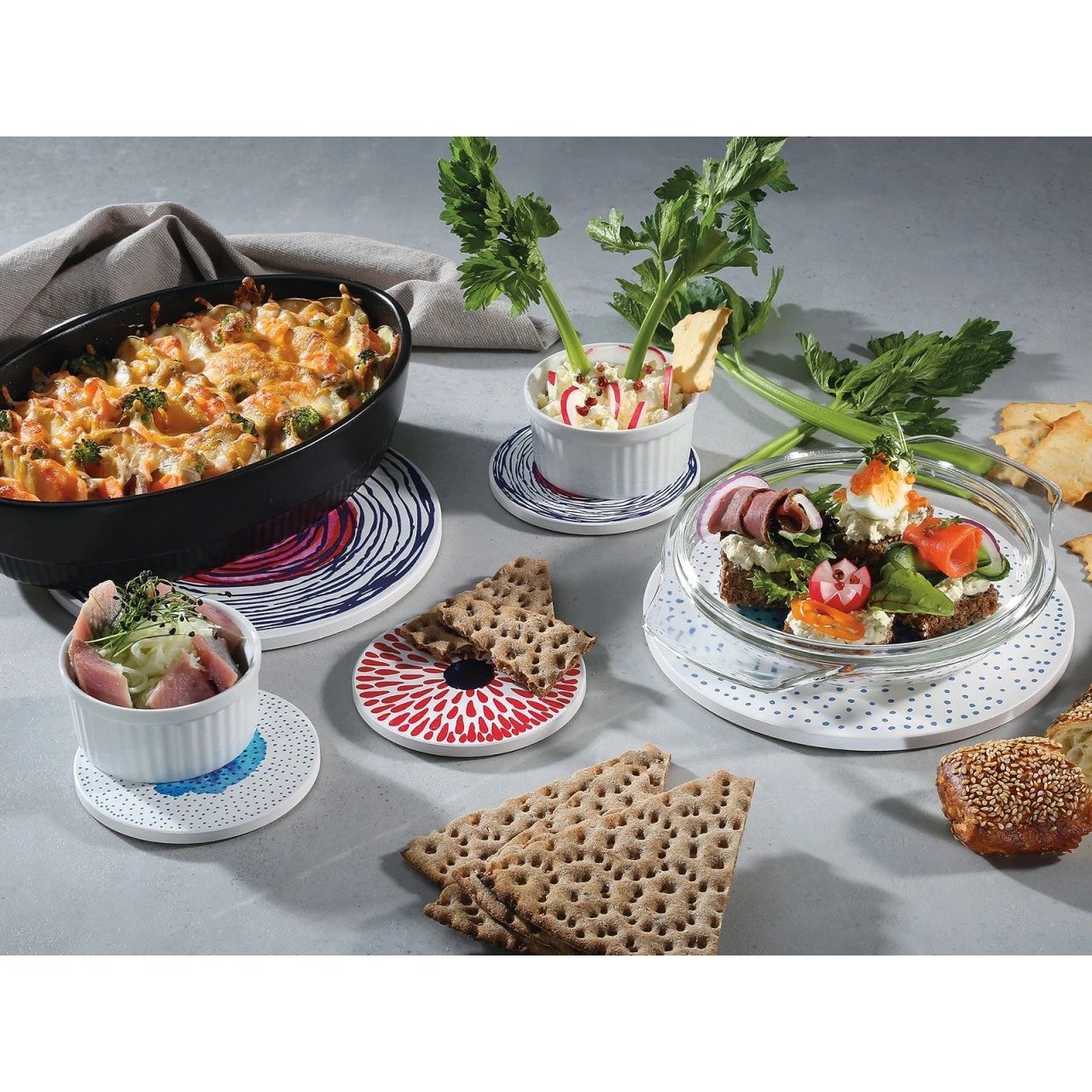 Zassenhaus Scandic Drops Untersetzer Aus Keramik 20cm 7 Zassenhaus Scandic Drops Untersetzer Aus Keramik 20cm – Bild 5