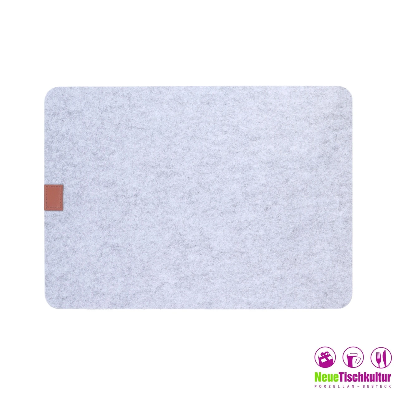 Neuetischkultur Filz Eckig Platzset 4-teilig 4 Neuetischkultur Filz Eckig Platzset 4-teilig – Bild 2