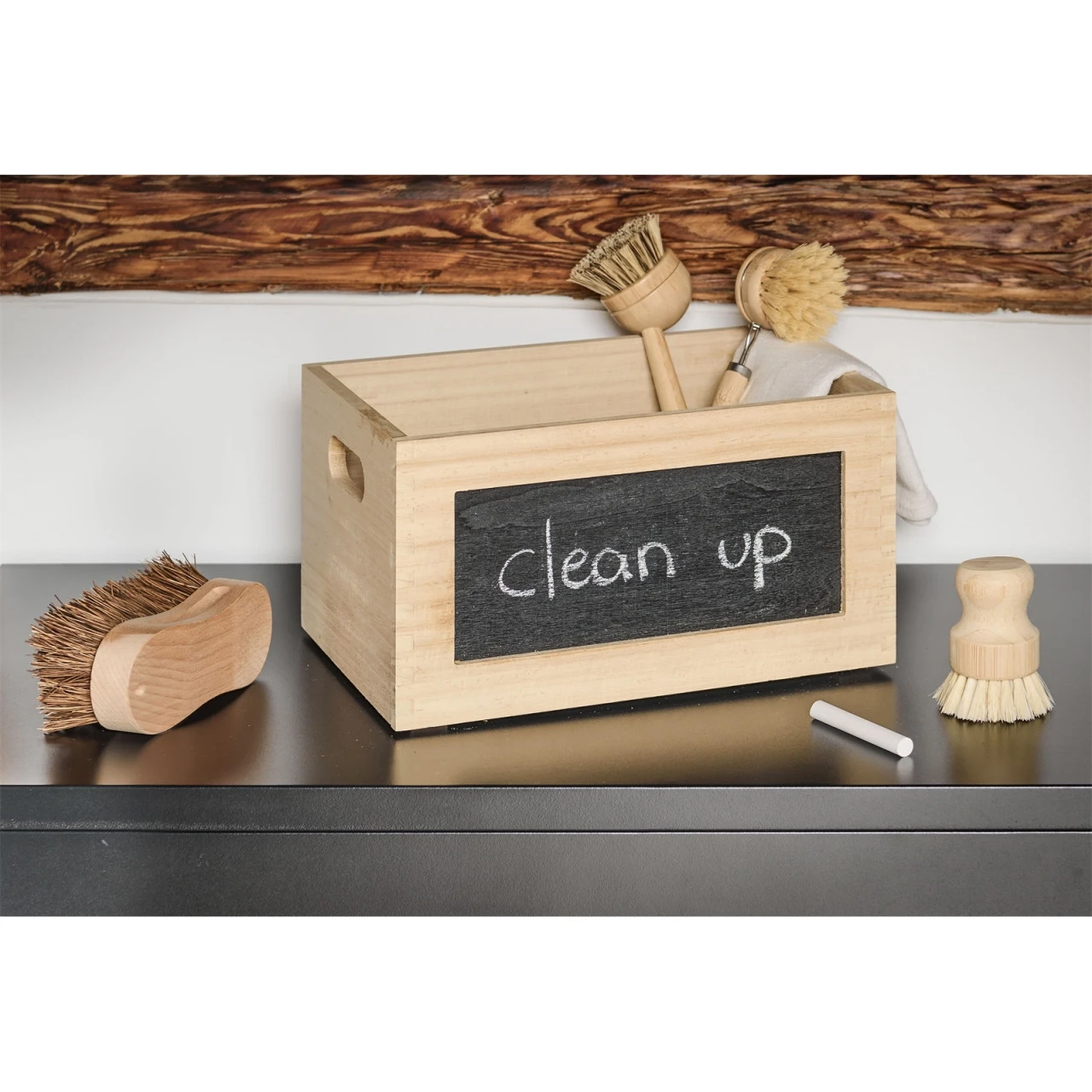 HTI-Living Holz Allzweckkiste Mit Tafel 6 HTI-Living Holz Allzweckkiste Mit Tafel – Bild 4