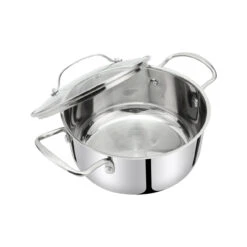 Neuetischkultur Radiant Silver 24 Cm Bratentopf Mit Deckel