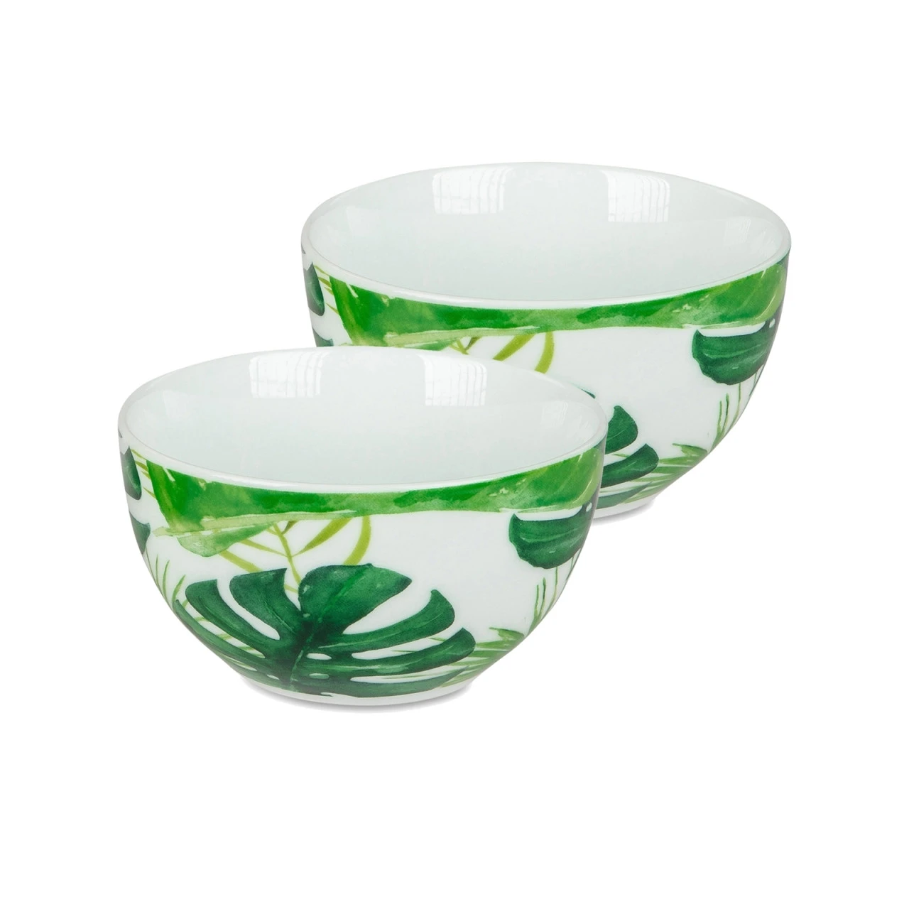 Formano Green Leaves Schale 12 2er Set 3 Formano Green Leaves Schale 12 2er Set
