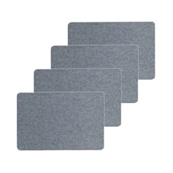 Neuetischkultur Rechteckig Platzset Filz 4-teilig