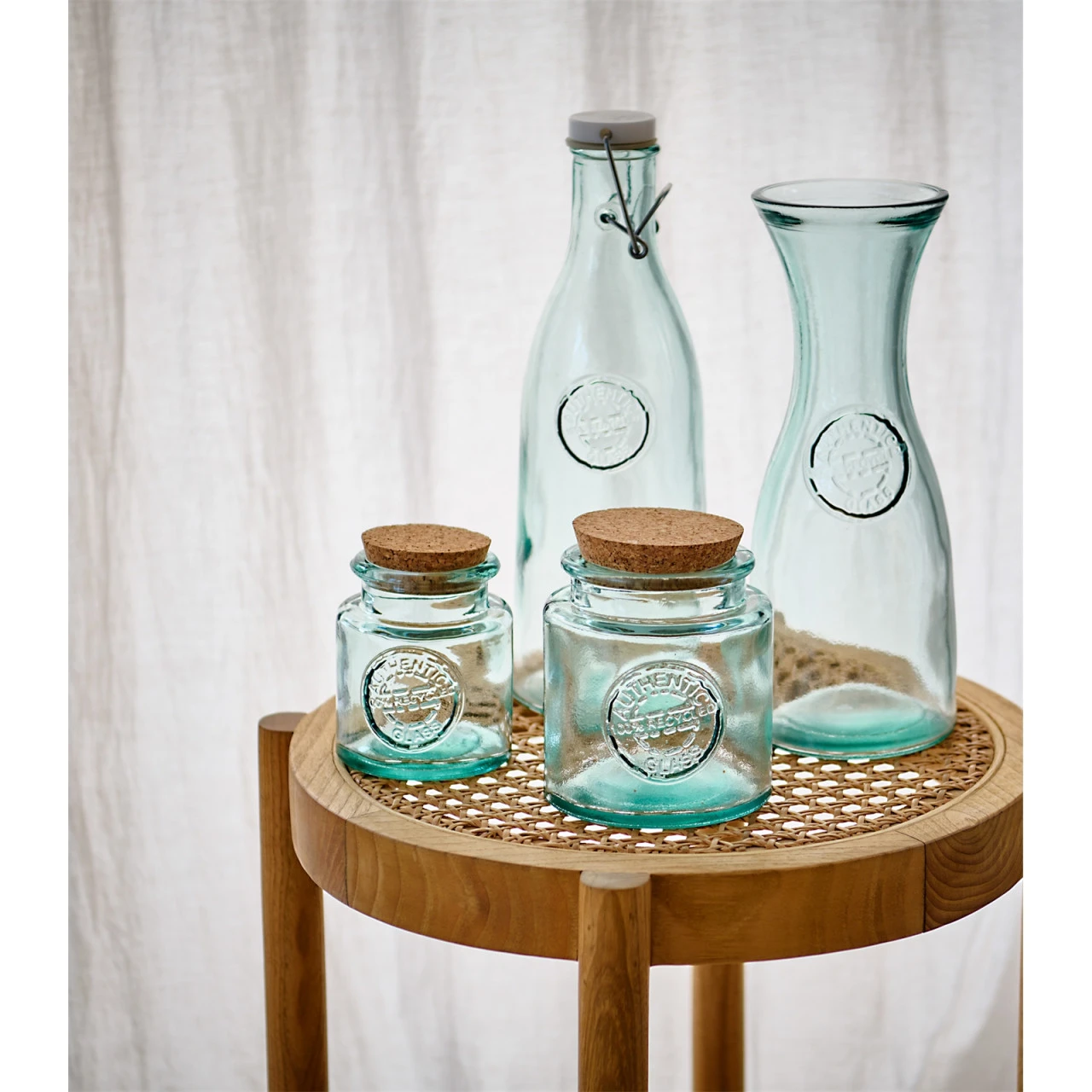 Neuetischkultur Recycled 800 Ml Glaskaraffe 6 Neuetischkultur Recycled 800 Ml Glaskaraffe – Bild 4