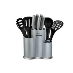 Neuetischkultur Inkl. Küchenhelfer Messerblock 10 Teiliges Set