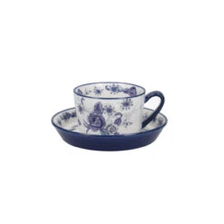 Neuetischkultur Kaffeetasse 250 Ml Teetasse Mit Untertasse Im Floralen Stil