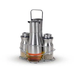 Neuetischkultur Mit Ständer Menageset 4-teilig