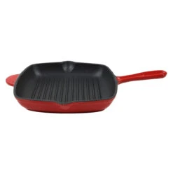 Neuetischkultur Gusseisenpfanne Grillpfanne Quadratisch