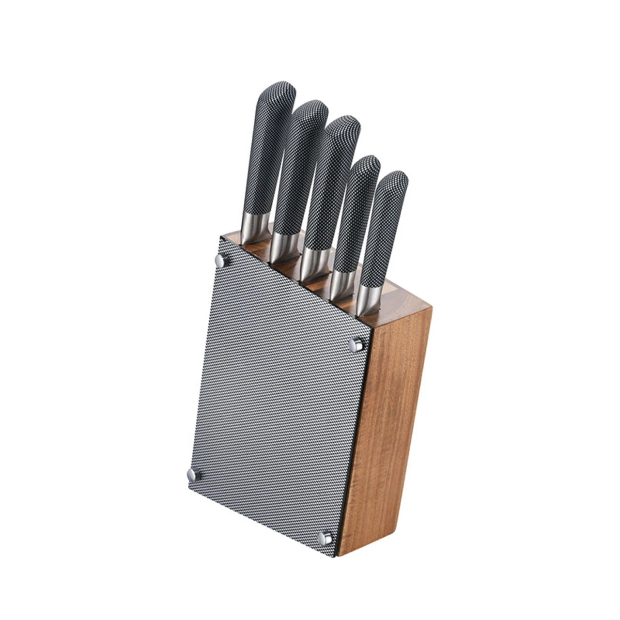 Michelino 6-teilig Messerblock Holz 3 Michelino 6-teilig Messerblock Holz