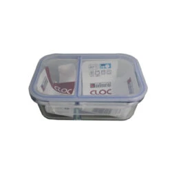 Neuetischkultur Glas Mit Kunststoffdeckel Frischhaltedose Blau 930 Ml