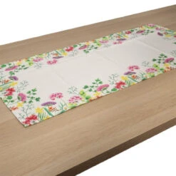 HTI-Living Blumen Tischläufer 40 X 90 Cm