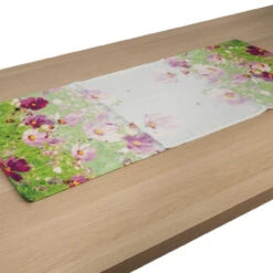 HTI-Living Malvenwiese Tischläufer 40 X 90 Cm