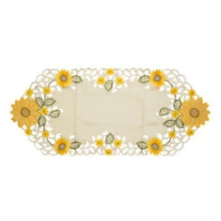 HTI-Living Sonnenblume Tischläufer 40 X 90 Cm