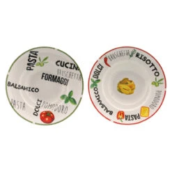 Neuetischkultur 2 Verschiedene Designs Pastateller Ø 27 Cm